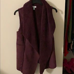 Purple vest